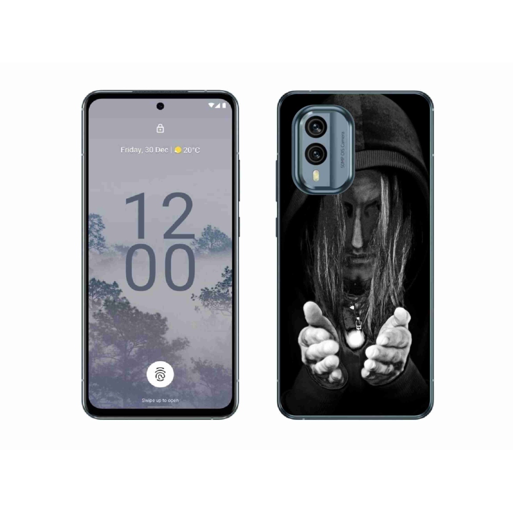 Zselés borítás mmCase a Nokia X30 5G készülékhez - titokzatos személy