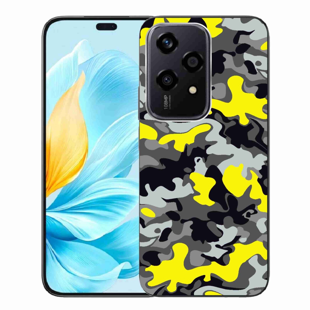 Zselés borítás mmCase a Honor 200 Lite 5G számára - álcázó minta 6