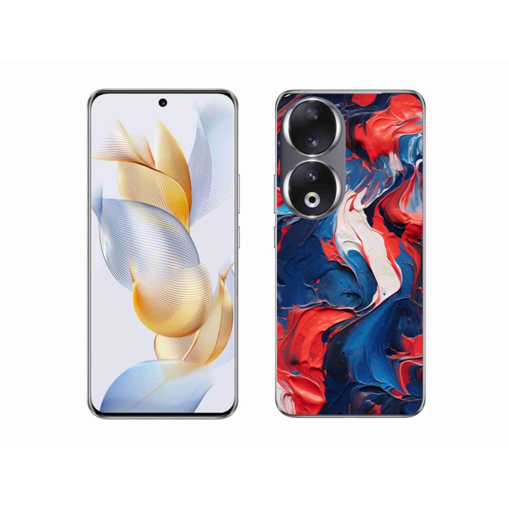 Zselés borítás mmCase a Honor 90 - absztrakt motívumhoz 7