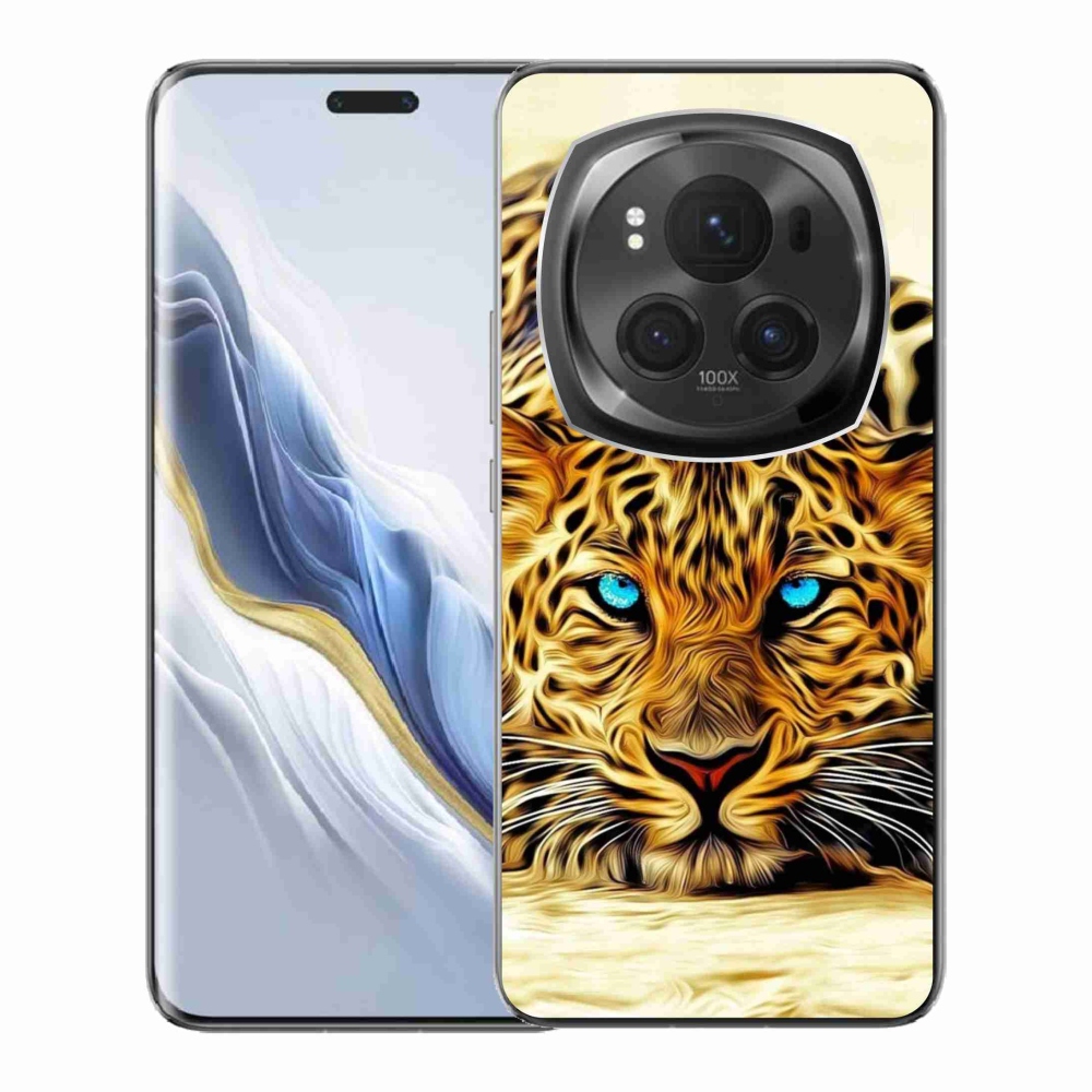 Gél borítás mmCase a Honor Magic 6 Pro 5G számára - rajzfilm tigris