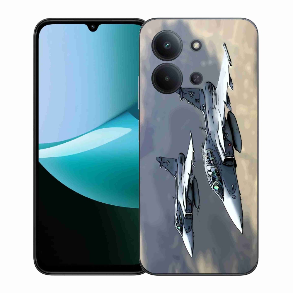 Gél borítás mmCase a Xiaomi Redmi 15C 4G (171mm)/Poco C85 4G (171mm) - vadászrepülőkhöz