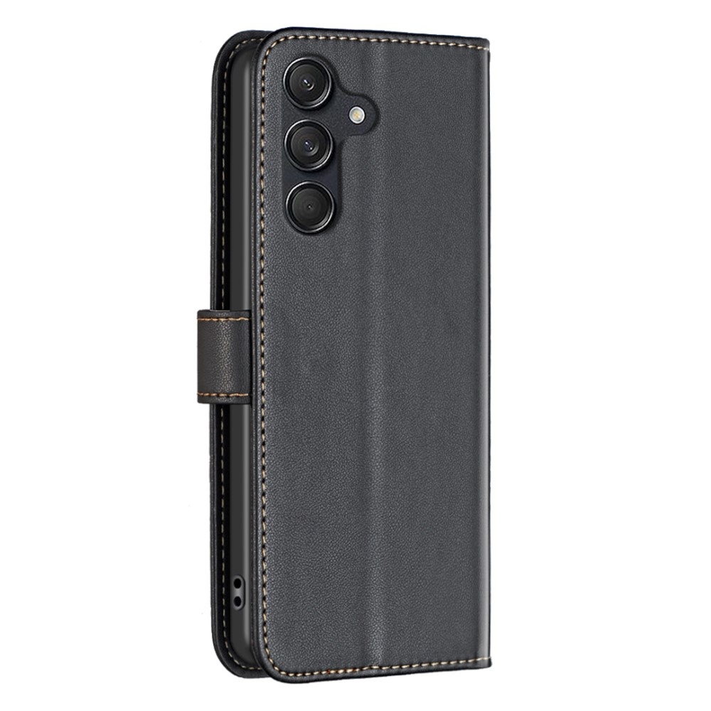 BNF könyvtáska Samsung Galaxy M55 5G - fekete