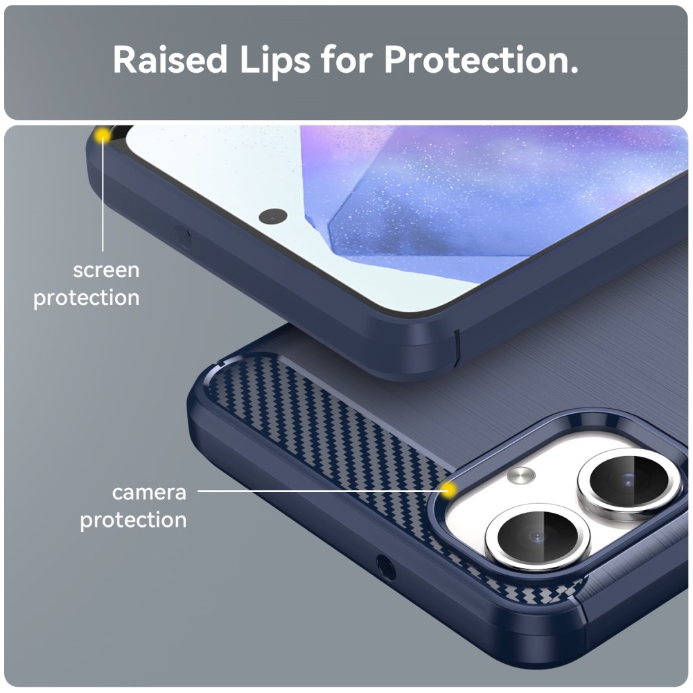 Szénálló zselés tok Samsung Galaxy A06 4G - kék