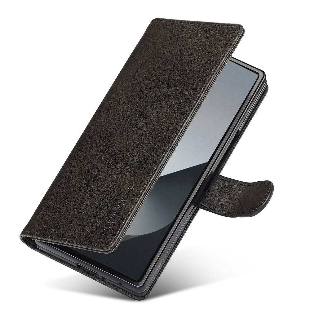 IMEEKE könyvtáska Samsung Galaxy Z Fold7 5G - fekete