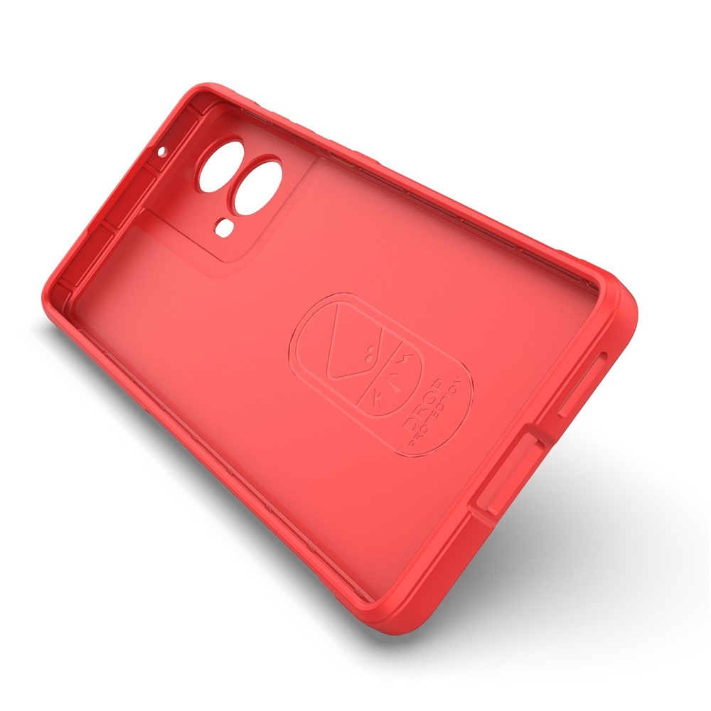 Rugg tartós zselés tok Motorola Moto G85 5G - piros