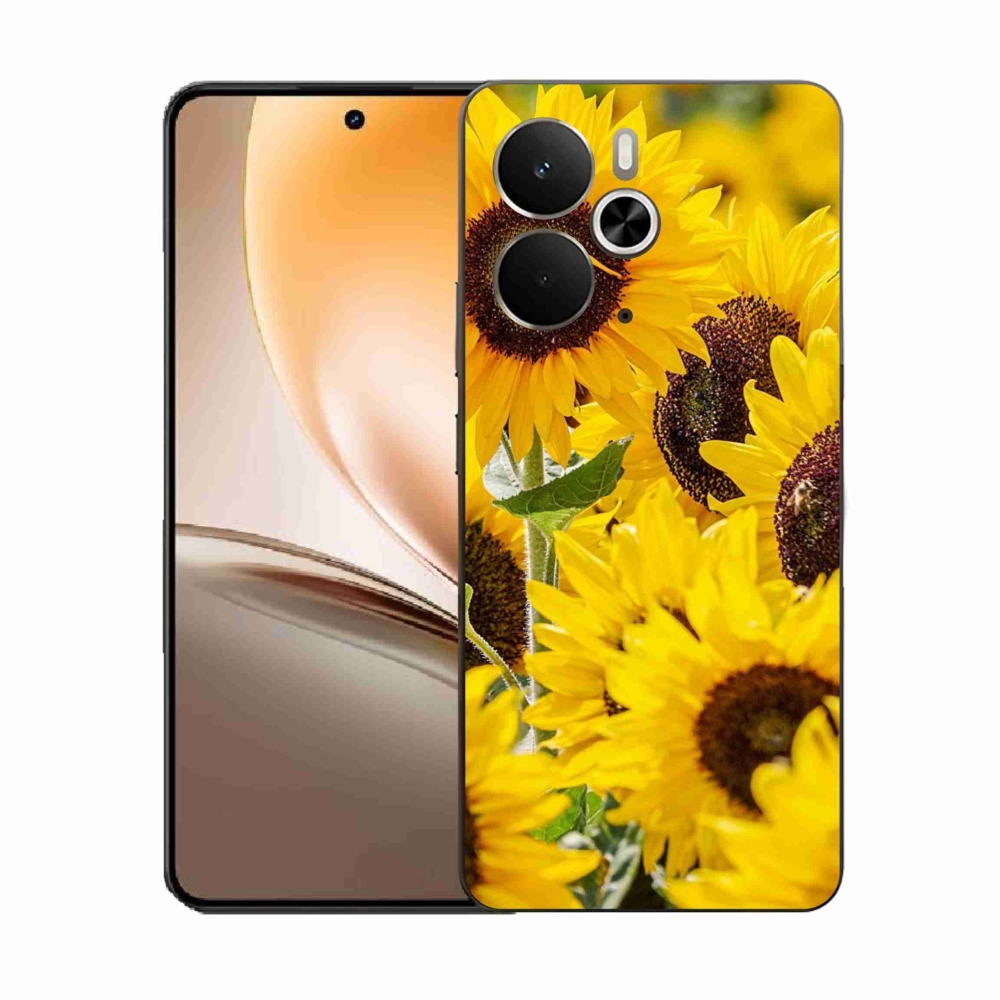 Gél borítás mmCase a Realme 14 5G készülékhez - Napraforgó