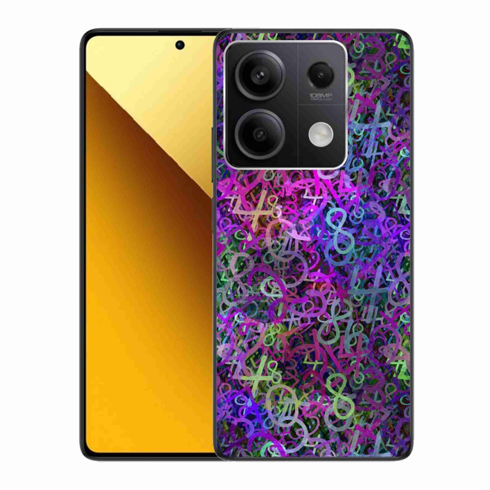 Gél borítás mmCase a Xiaomi Redmi Note 13 5G számára - absztrakt motívum 25