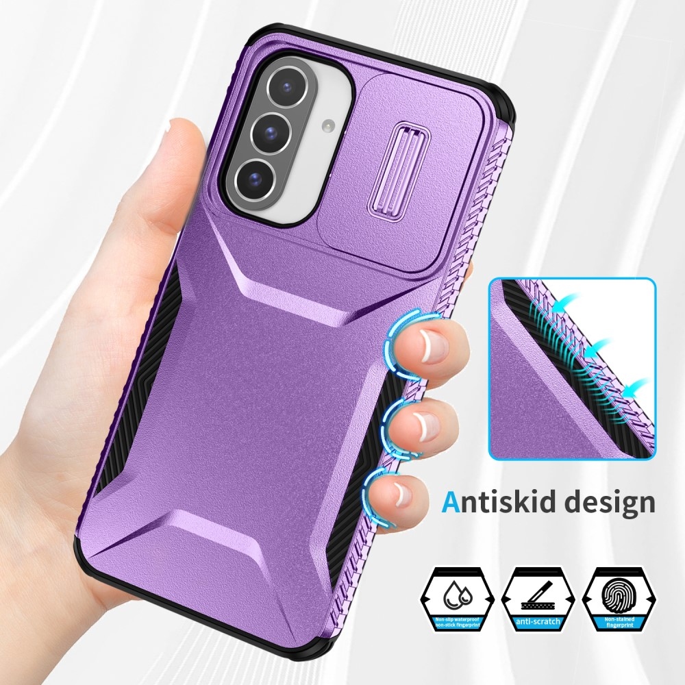 Csúszásálló, tartós borító Samsung Galaxy A26 5G készülékhez - lila