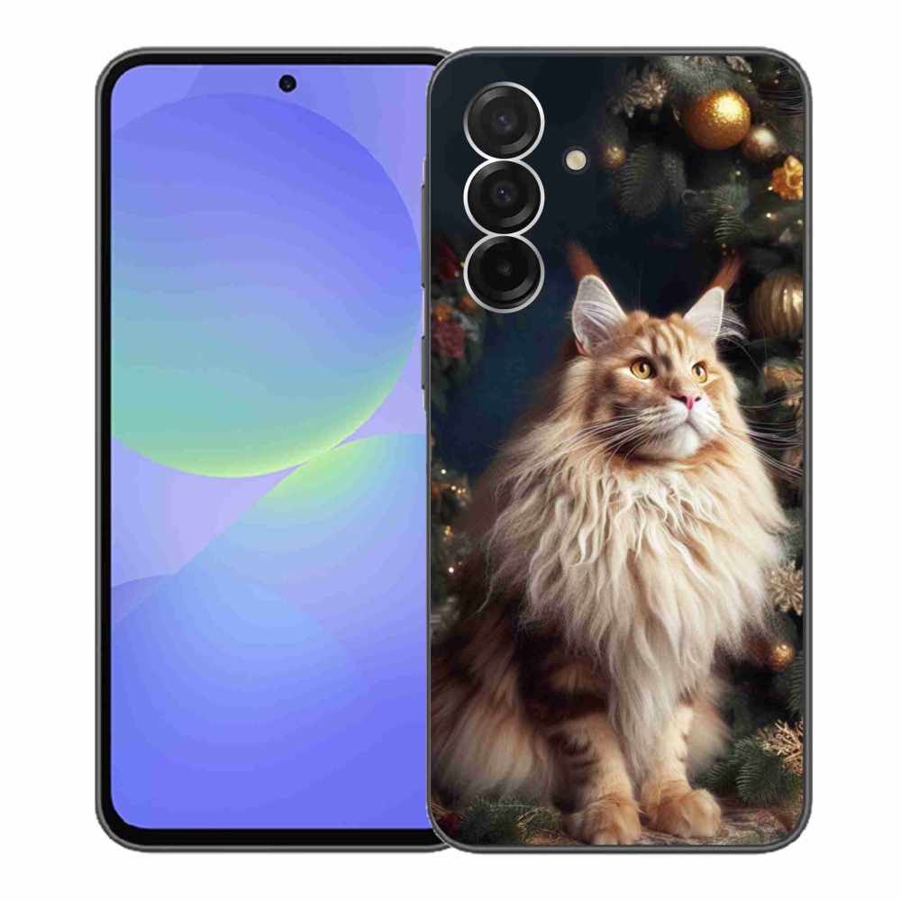 Gél borító mmCase Samsung Galaxy A36 5G - macska a fánál - Samsung Galaxy A36 5G tok