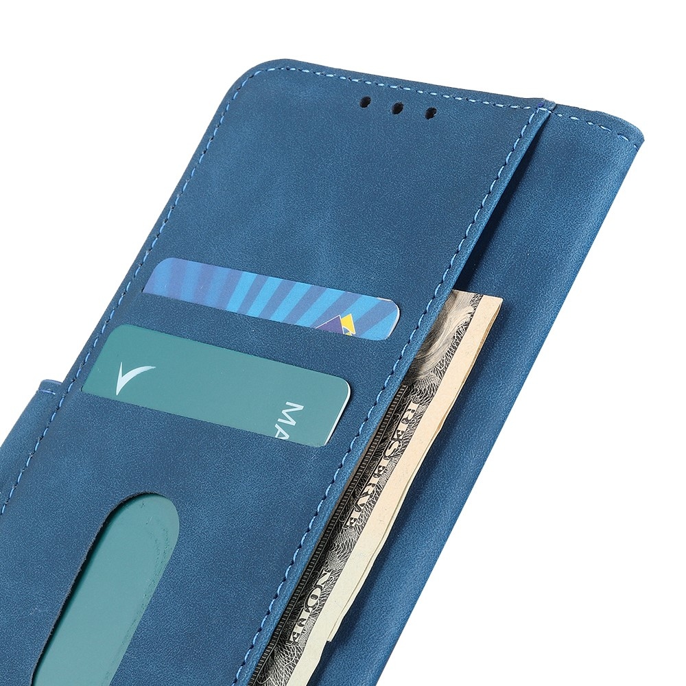KHAZ könyv tok a Xiaomi Redmi Note 14-hez - kék