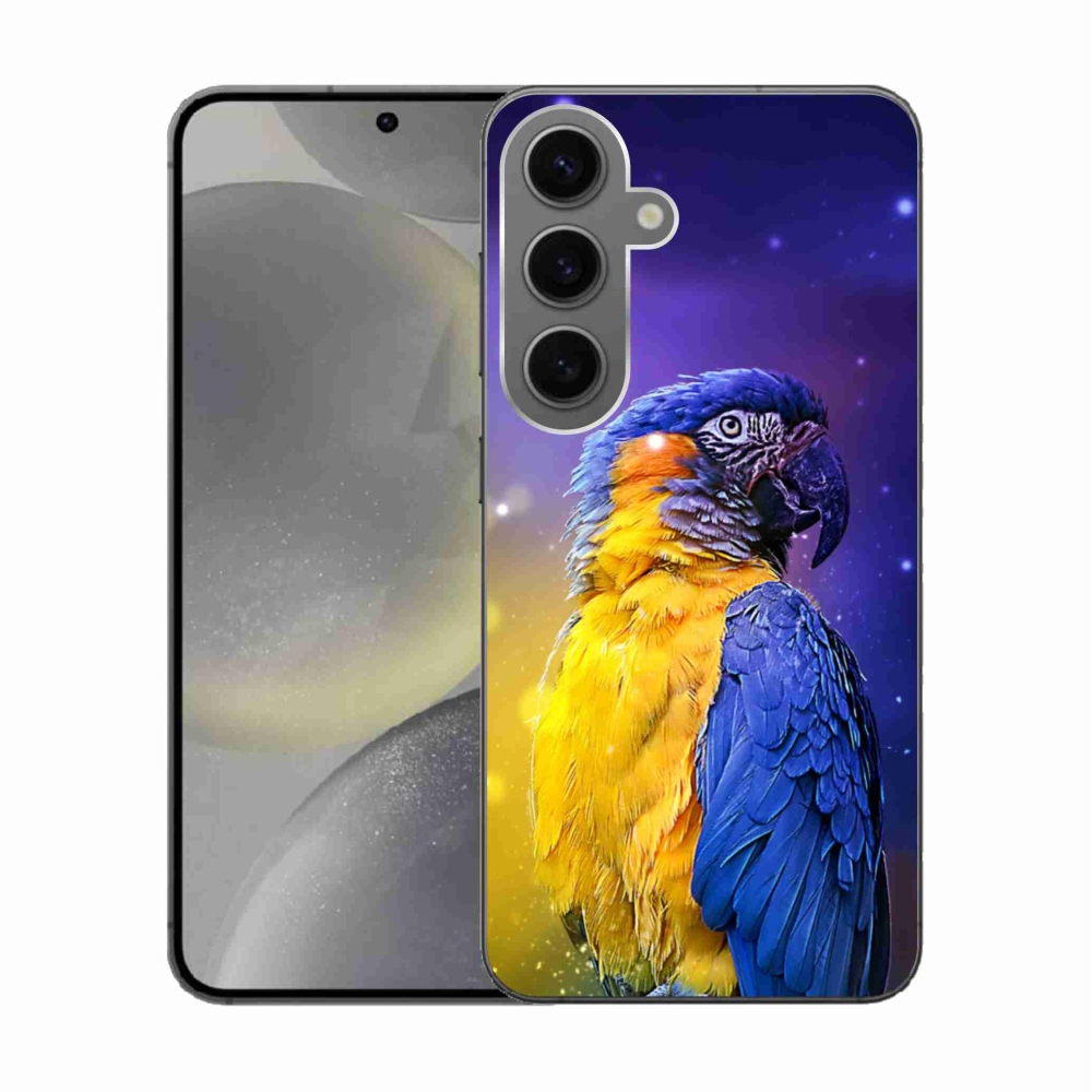 Gél tok mmCase Samsung Galaxy S24 készülékhez - papagáj ara 1