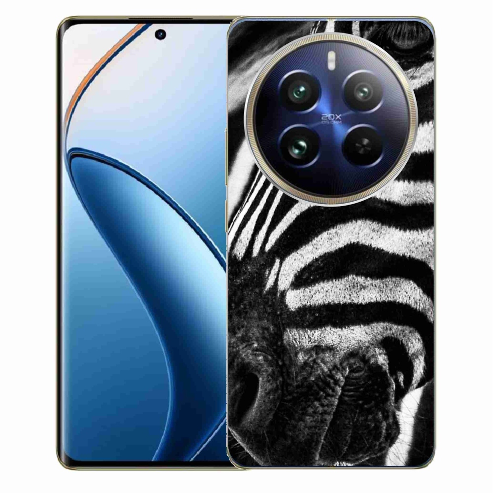 Zselés borítás mmCase a Realme 12 Pro 5G/12 Pro+ 5G modellhez - zebra