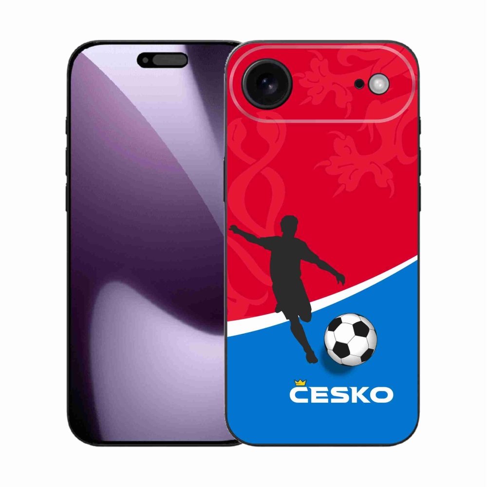 Gél borítás mmCase iPhone 17 Air készülékhez - futball Csehország