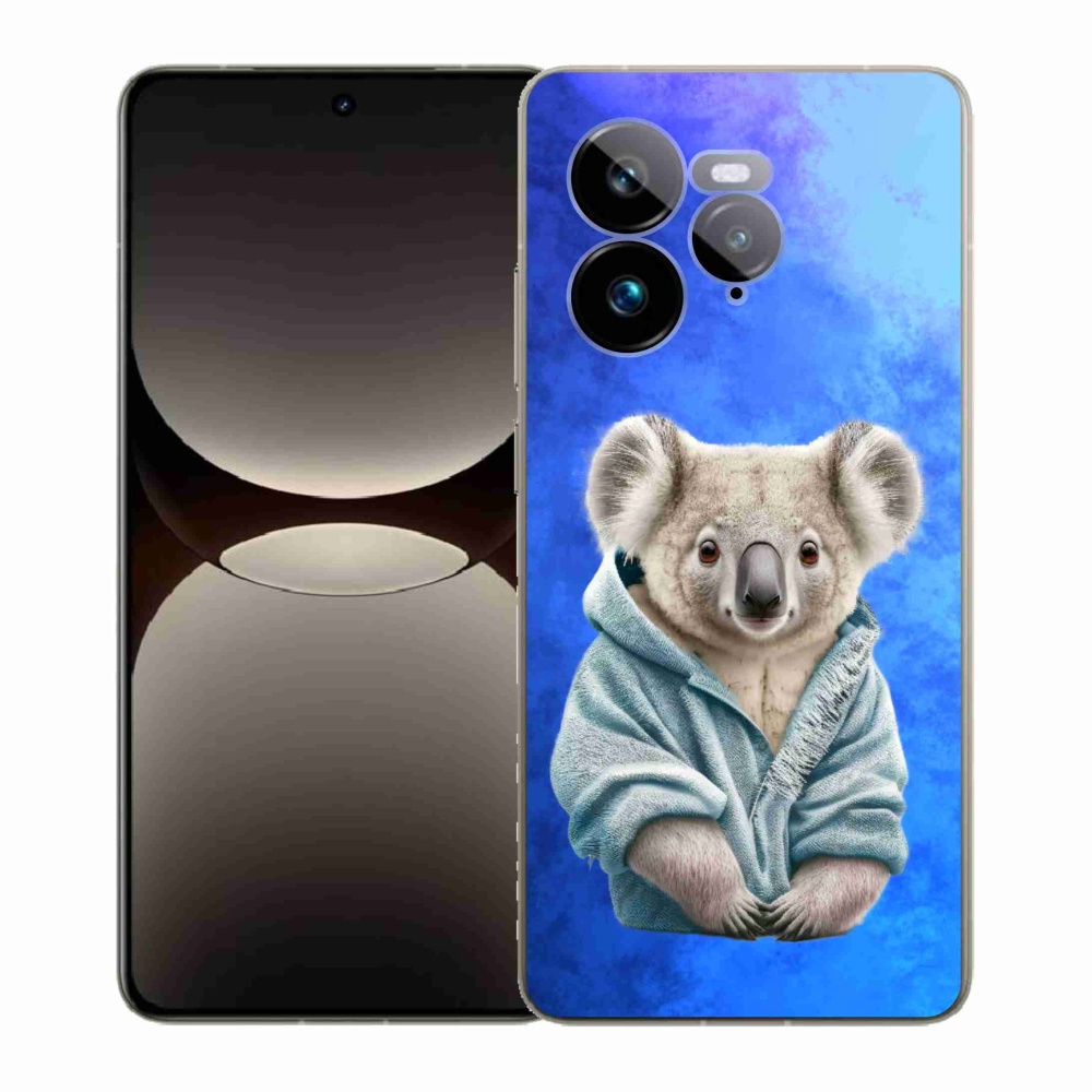 Gél borítás mmCase a Realme GT 7 Pro 5G számára - koala pulóverben