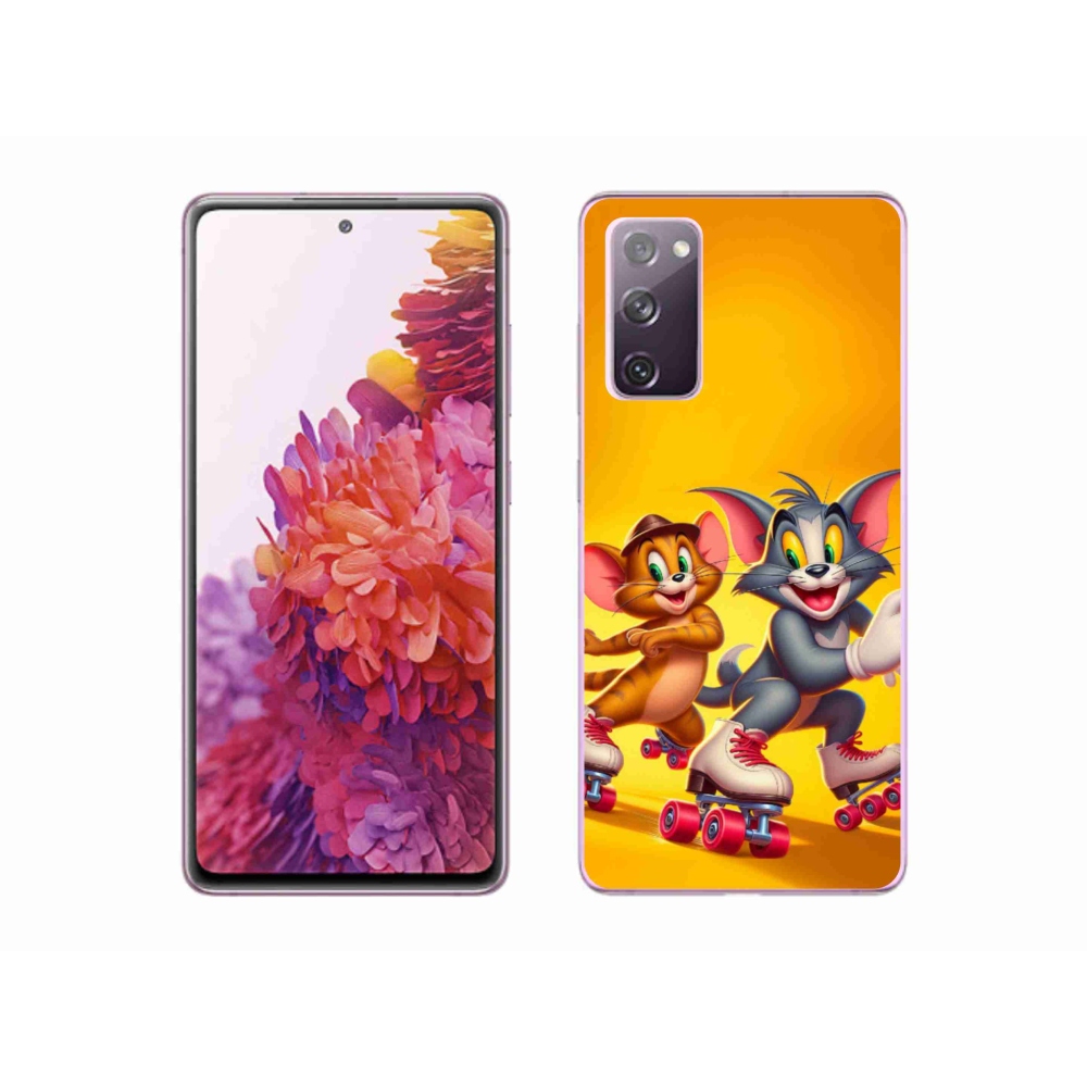 Zselés borítás mmCase Samsung Galaxy S20 FE készülékhez - tom and jerry