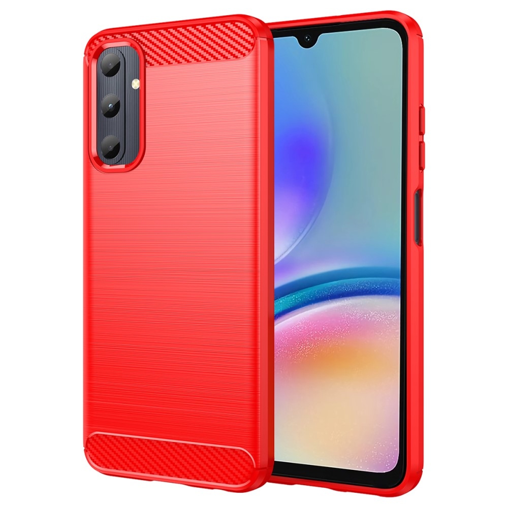 Szénálló zselés tok Samsung Galaxy A05s készülékhez - piros