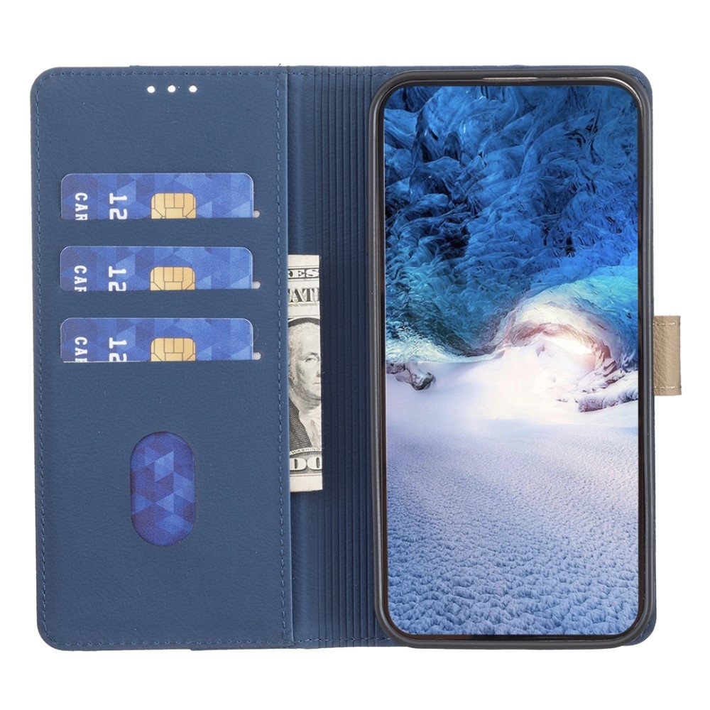 BNF DUO könyvtáska Xiaomi 15 Pro-hoz - kék