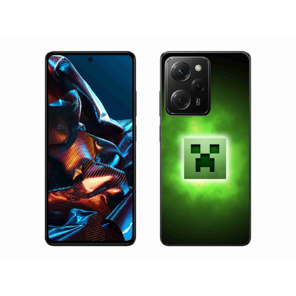 Gél borítás mmCase a Xiaomi Poco X5 Pro 5G számára - minecraft