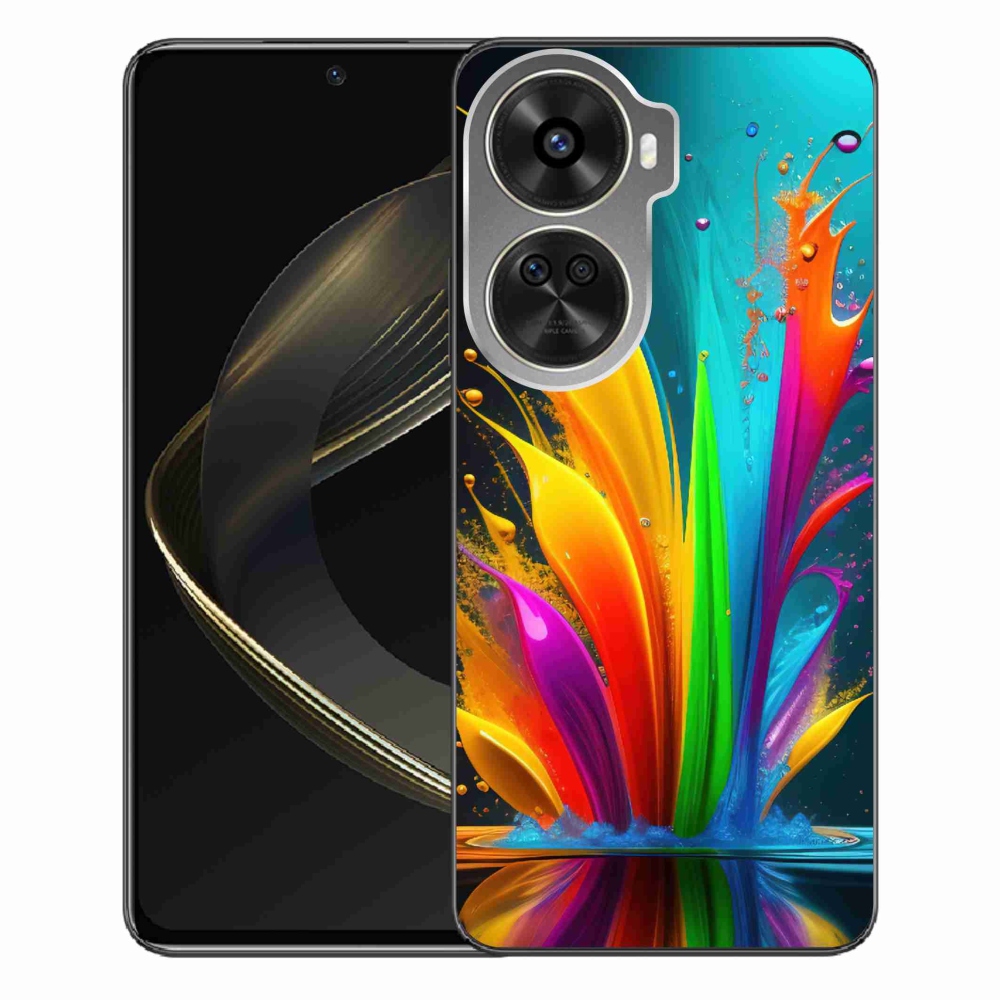 Gél borítás mmCase a Huawei Nova 12 SE számára - absztrakt motívum 1