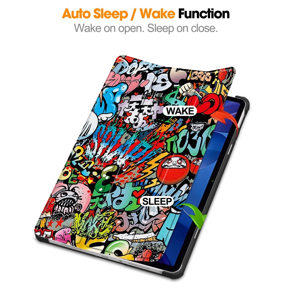Patte intelligens záró tok Xiaomi Redmi Pad 2 - graffiti