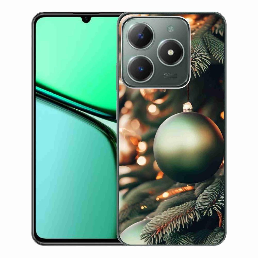 Gél borítás mmCase a Realme C61 készülékhez - Karácsonyi dekorációk 1