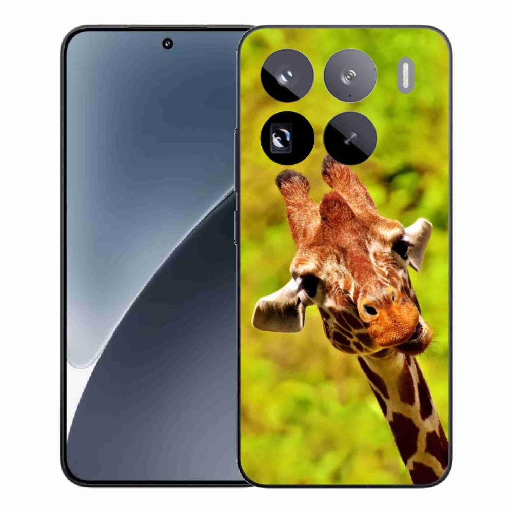 Gél borítás mmCase a Xiaomi 15 Pro-hoz - zsiráf