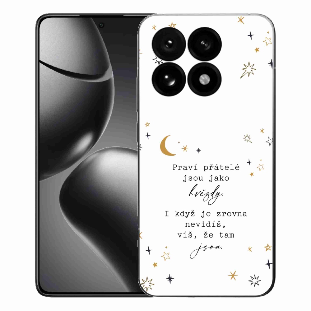 Gél borítás mmCase a Xiaomi 15T-hez - idézem 6 fehér háttér