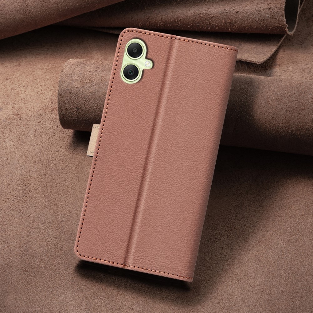 BNF DUO könyvtáska Samsung Galaxy A06 4G - barna