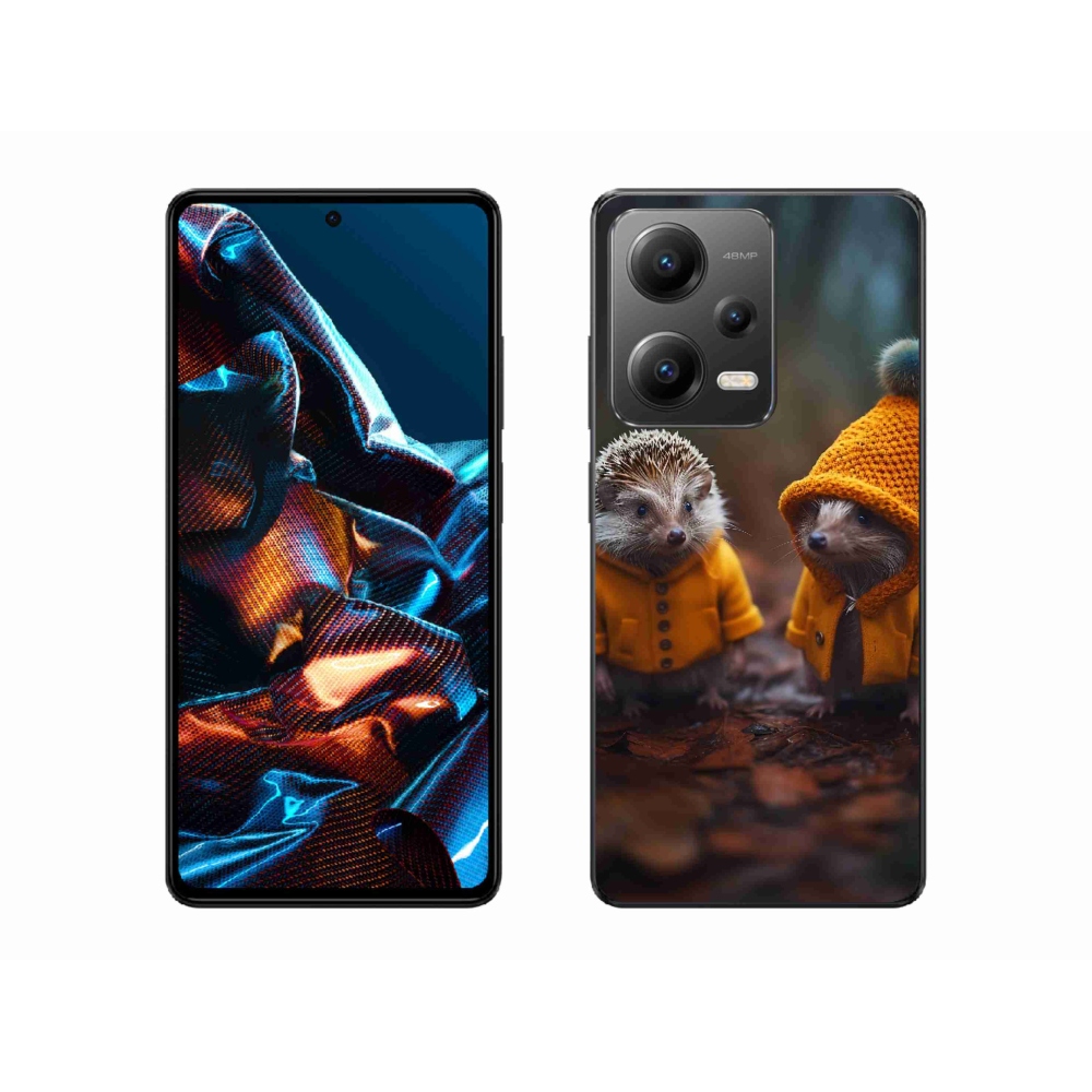 Gél borítás mmCase a Xiaomi Redmi Note 12 Pro 5G-hez - süni