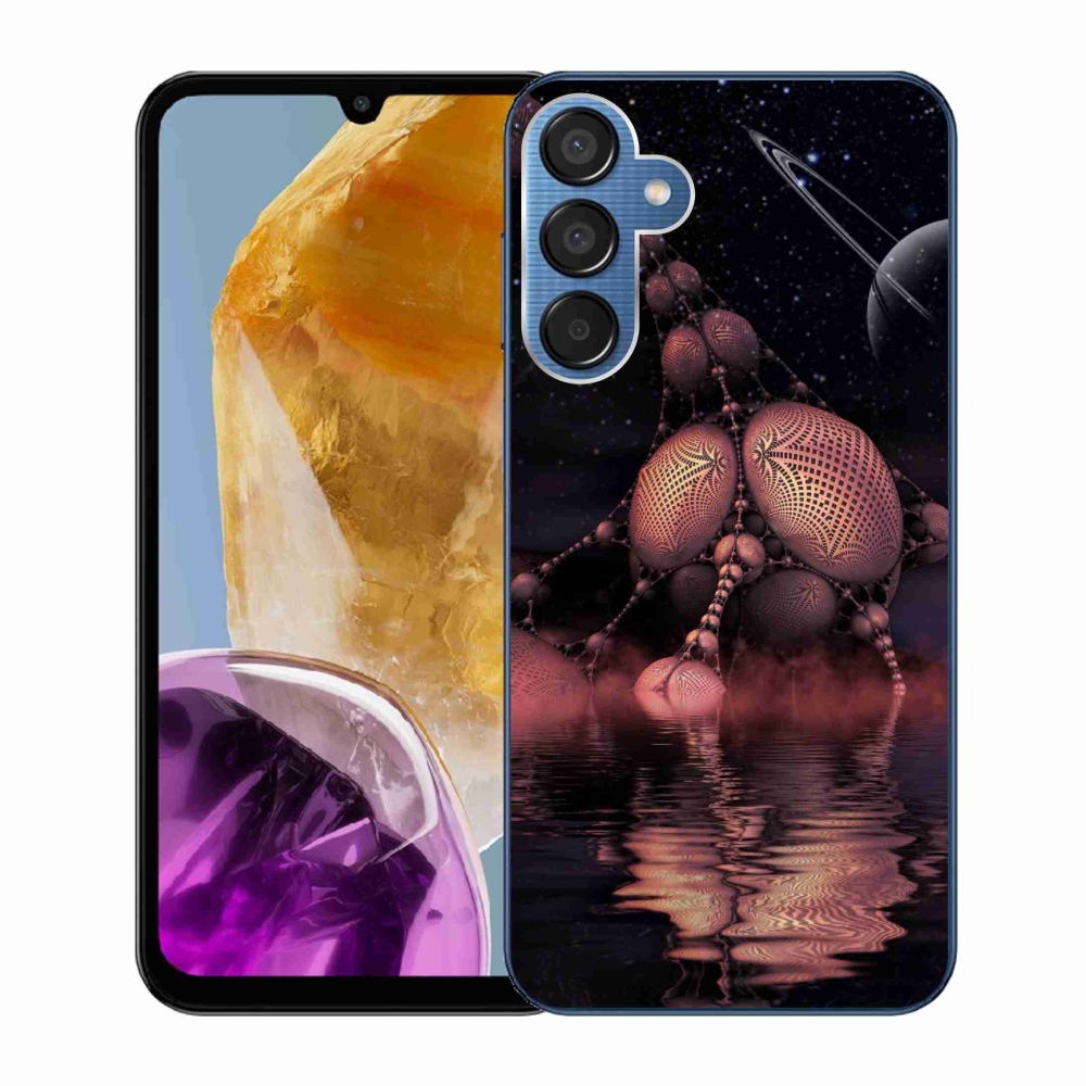 Gél borítás mmCase Samsung Galaxy M15 5G - absztrakt motívum 19