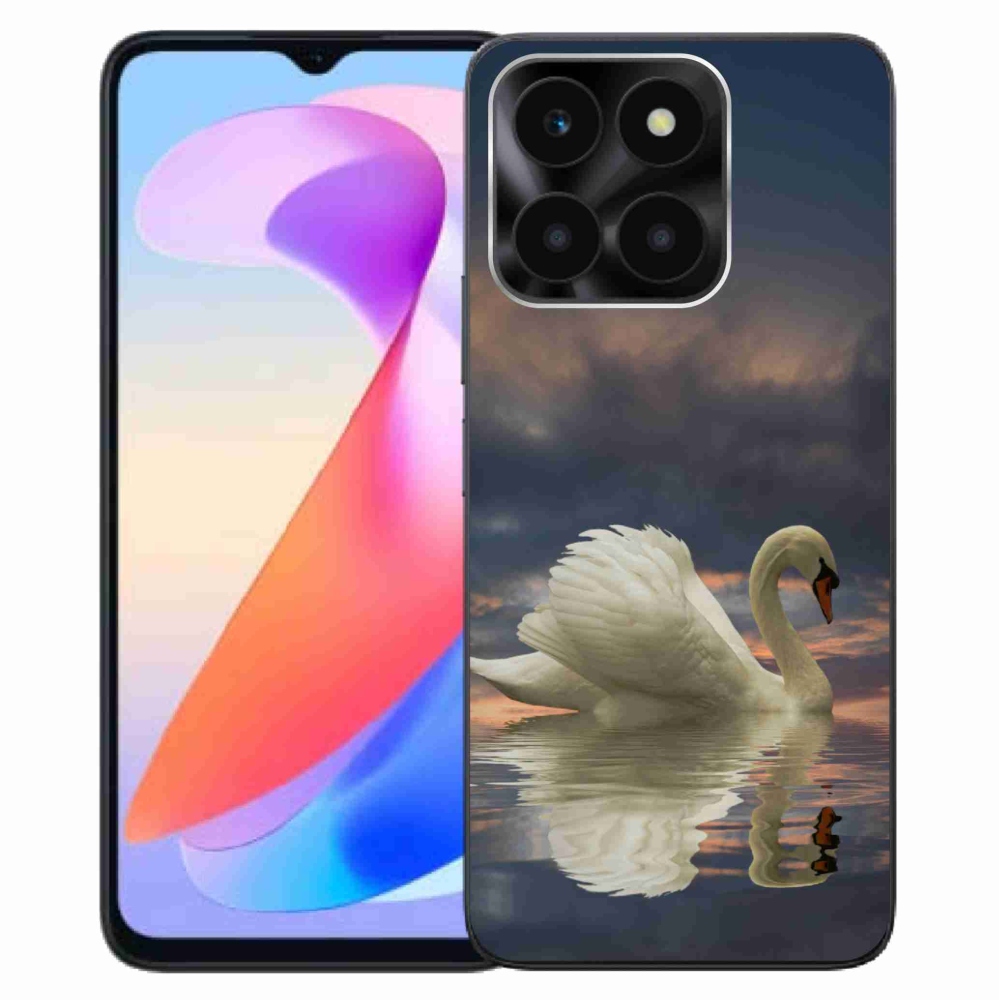 Zselés borítás mmCase a Honor X6a készülékhez - hattyú