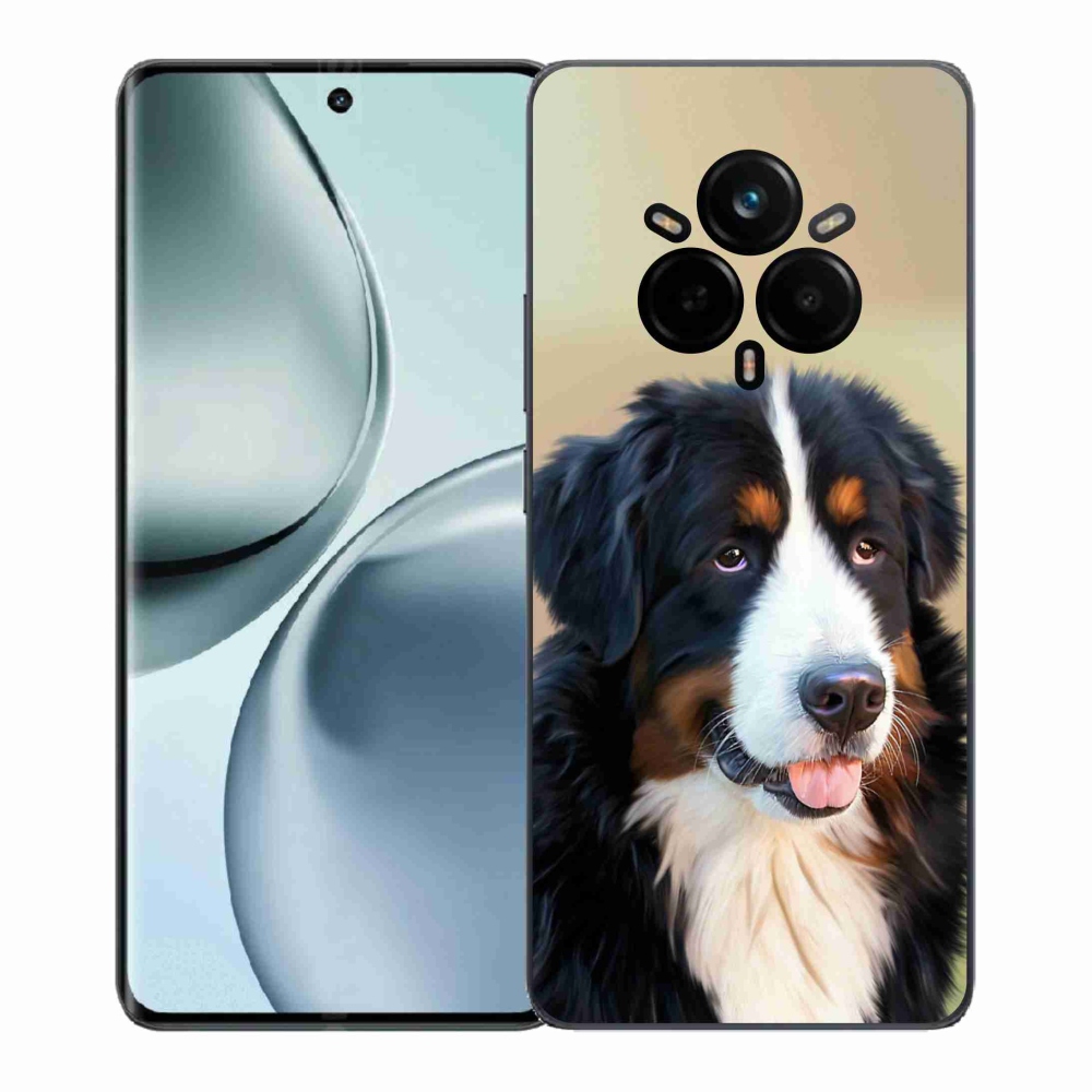 Gél borítás mmCase a Realme 14 Pro+ 5G készülékhez - Berni hegyi kutya