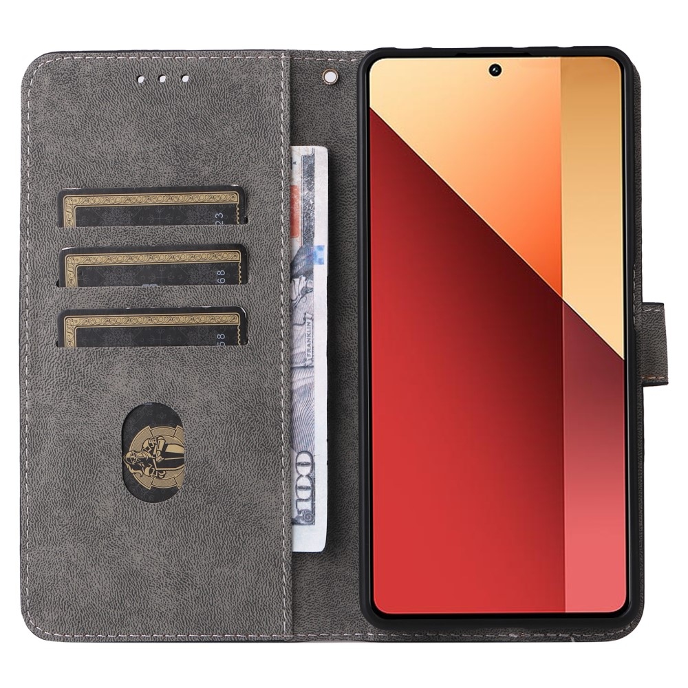 RFID könyvtáska Xiaomi Redmi Note 14S/Note 13 Pro 4G/Poco M6 Pro - zöld