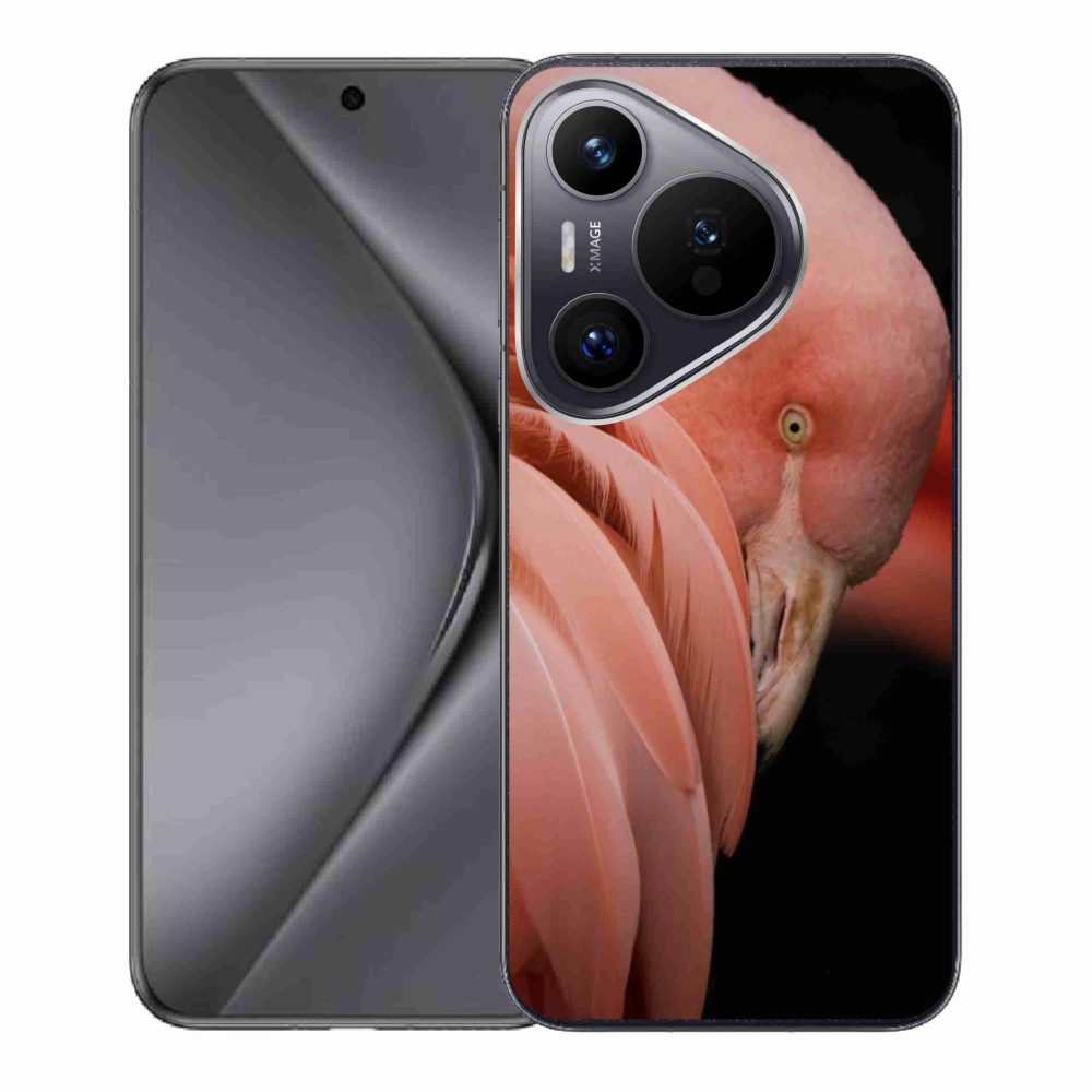 Zselés borító mmCase a Huawei Pura 70 készülékhez - flamingó 3