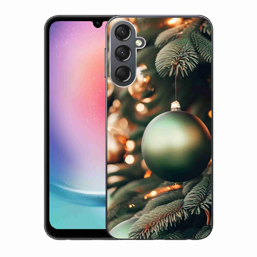 Gél borítás mmCase Samsung Galaxy A24 készülékhez - karácsonyi dekoráció 1