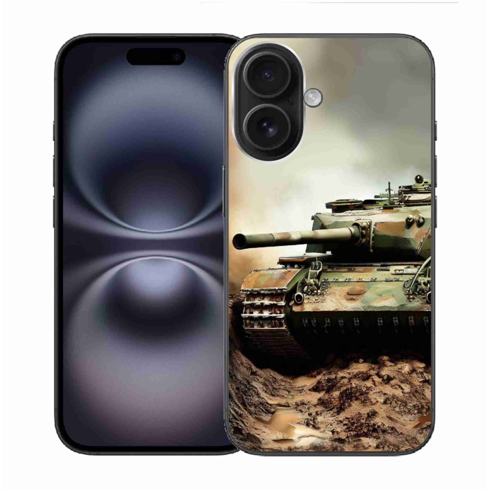Zselés borítás mmCase iPhone 16 készülékhez - tank