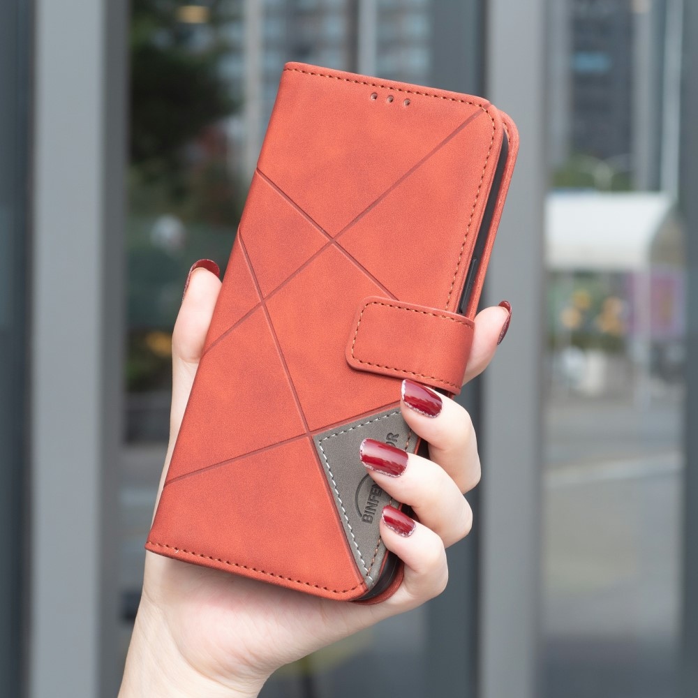 COLOR BNF könyvtáska a Realme 14 5G készülékhez - barna