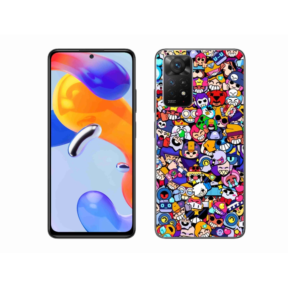 Gél borítás mmCase a Xiaomi Redmi Note 11 Pro 4G/5G-hez - brawl stars 2