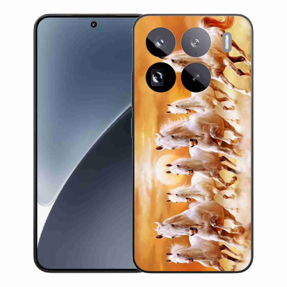 Zselés borítás mmCase a Xiaomi 15 Pro - lovakhoz 2