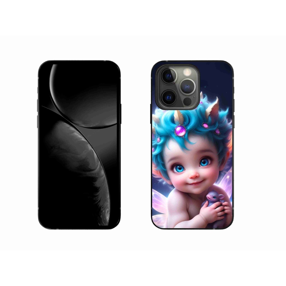 Gél borítás mmCase iPhone 13 Pro készülékhez - baba pillangószárnyakkal