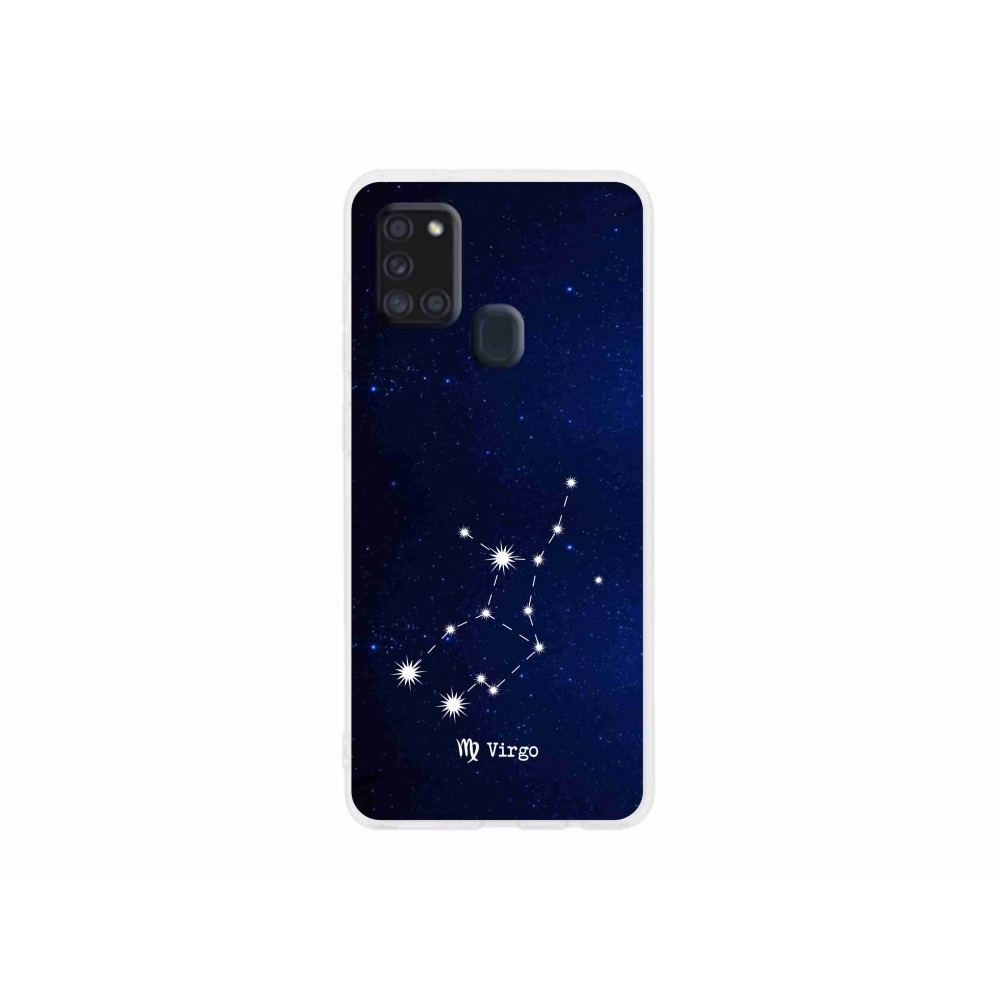 Gél borítás mmCase Samsung Galaxy A21s készülékhez - Szűz csillagkép