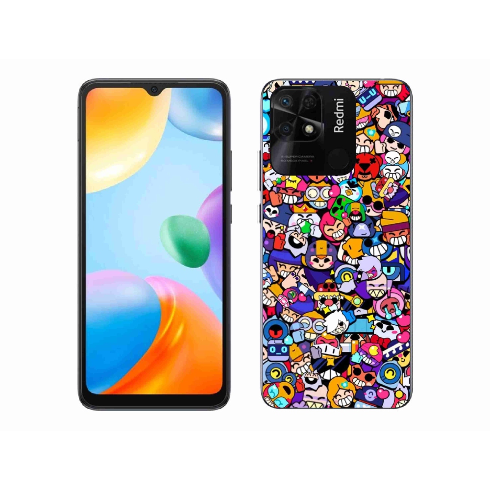 Gél borítás mmCase a Xiaomi Redmi 10C-hez - brawl stars 2