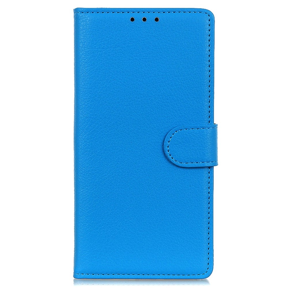 Litchie könyv tok Xiaomi Poco C65/Redmi 13C 4G/5G - kék
