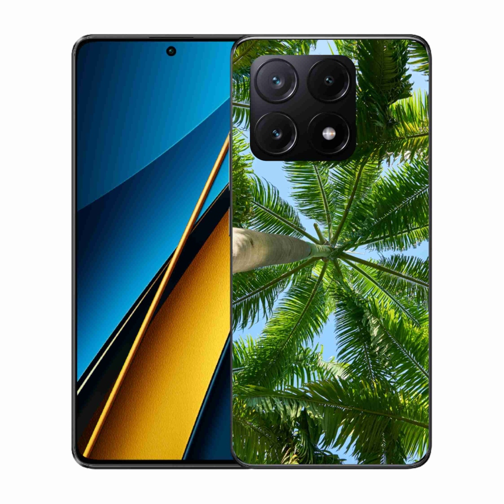 Gél borítás mmCase a Xiaomi Poco X6 Pro 5G számára - pálmafa