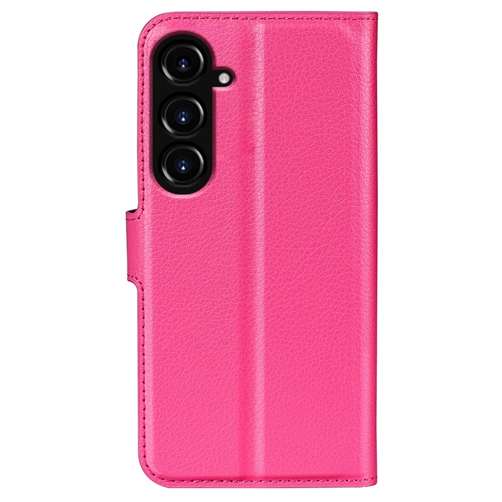 Litchi könyv tok Samsung Galaxy S23 FE készülékhez - rózsaszínű