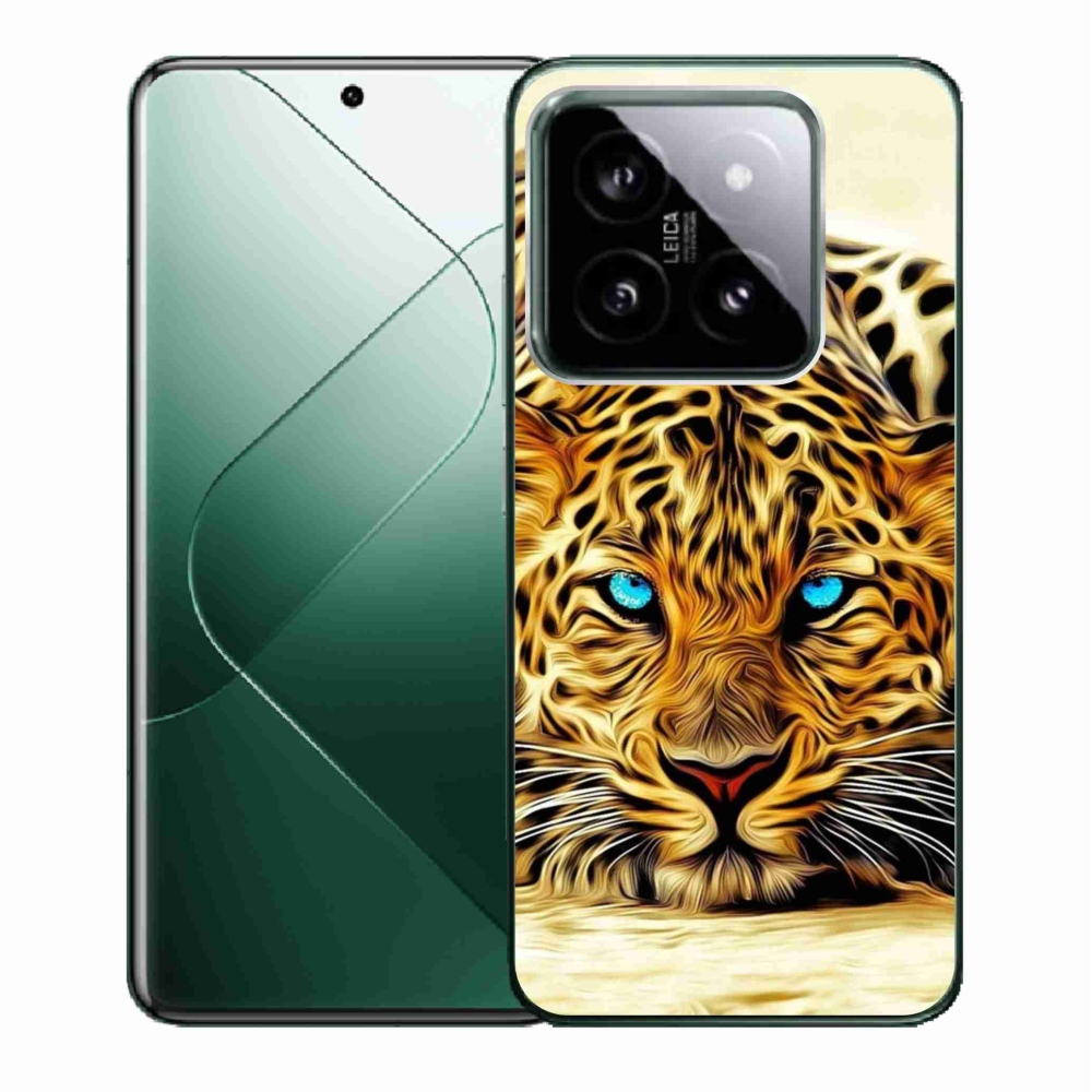 Gél borítás mmCase a Xiaomi 14 - rajzfilm tigrishez