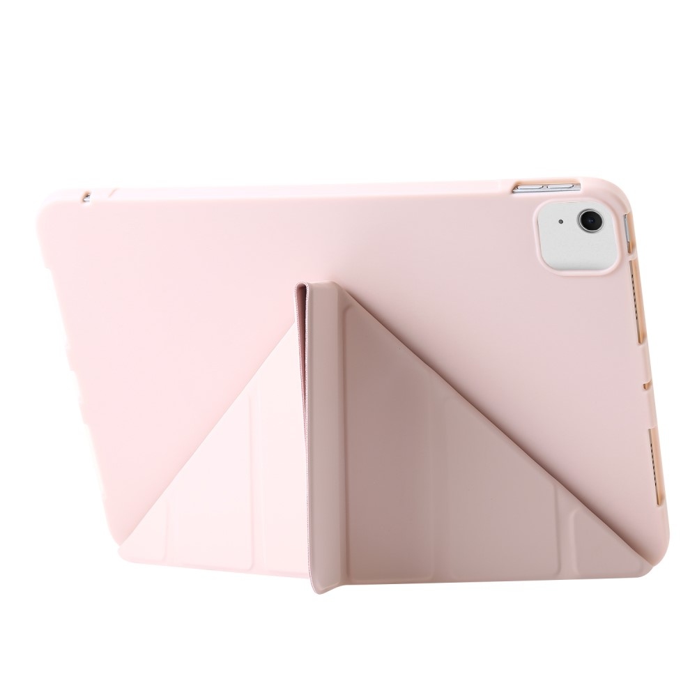 Origamis intelligens pozicionáló táblagép tok iPad Air 13 (2024)/(2025) - rózsaszín