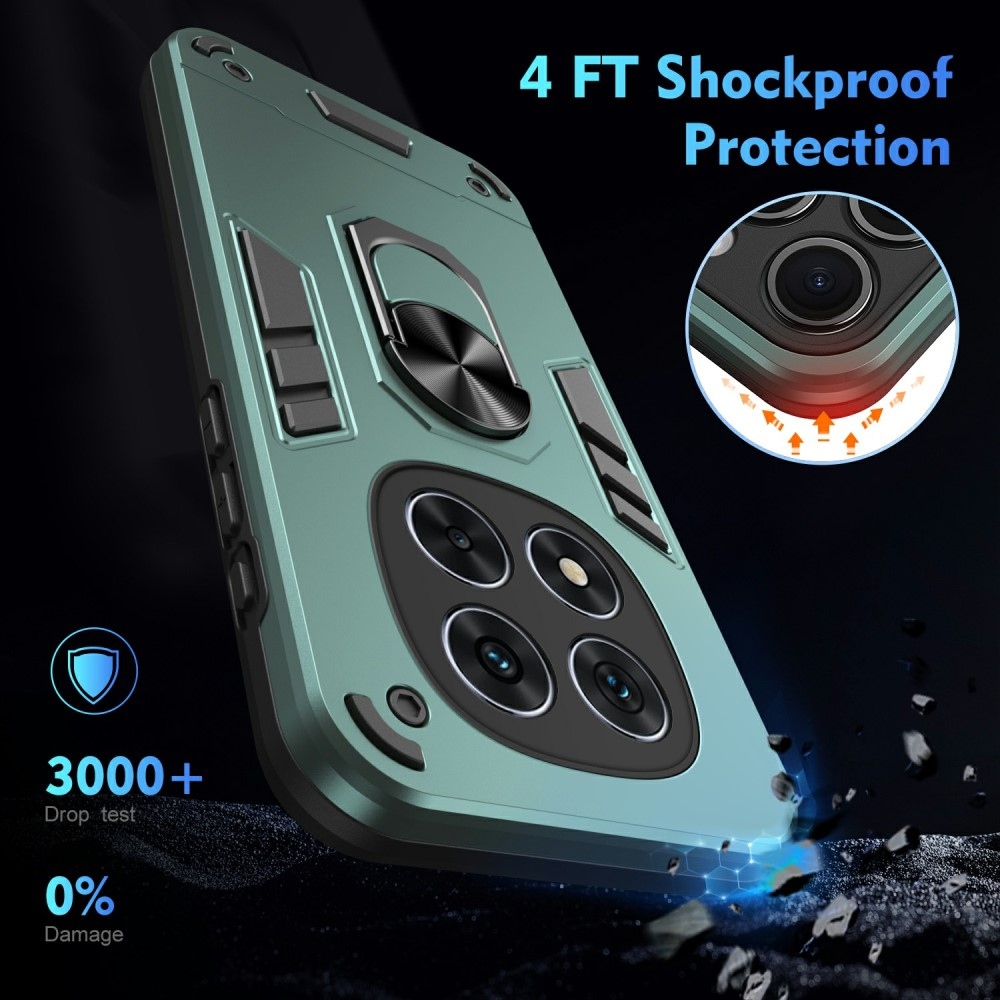 Defend tartós borító a Xiaomi Redmi Note 14 Pro 5G/Poco X7 5G számára - zöld