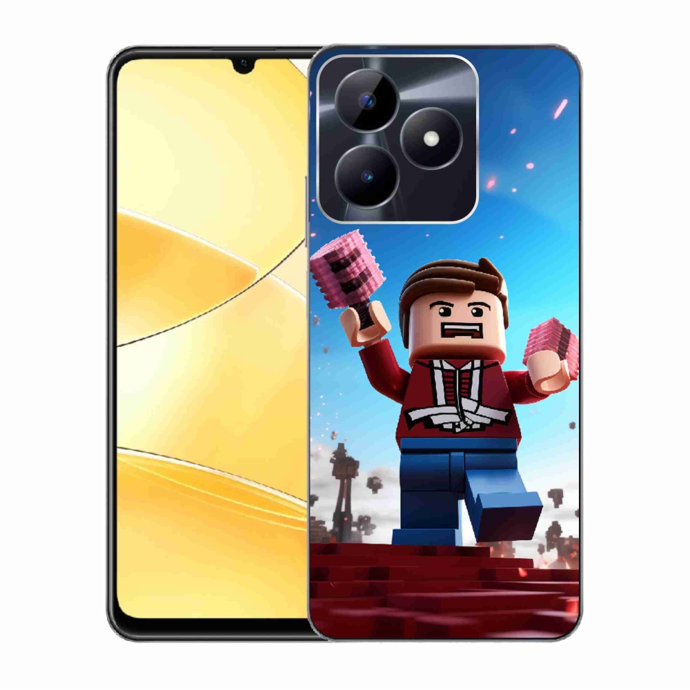 Zselés borítás mmCase a Realme C51/C53 készülékhez - roblox 2