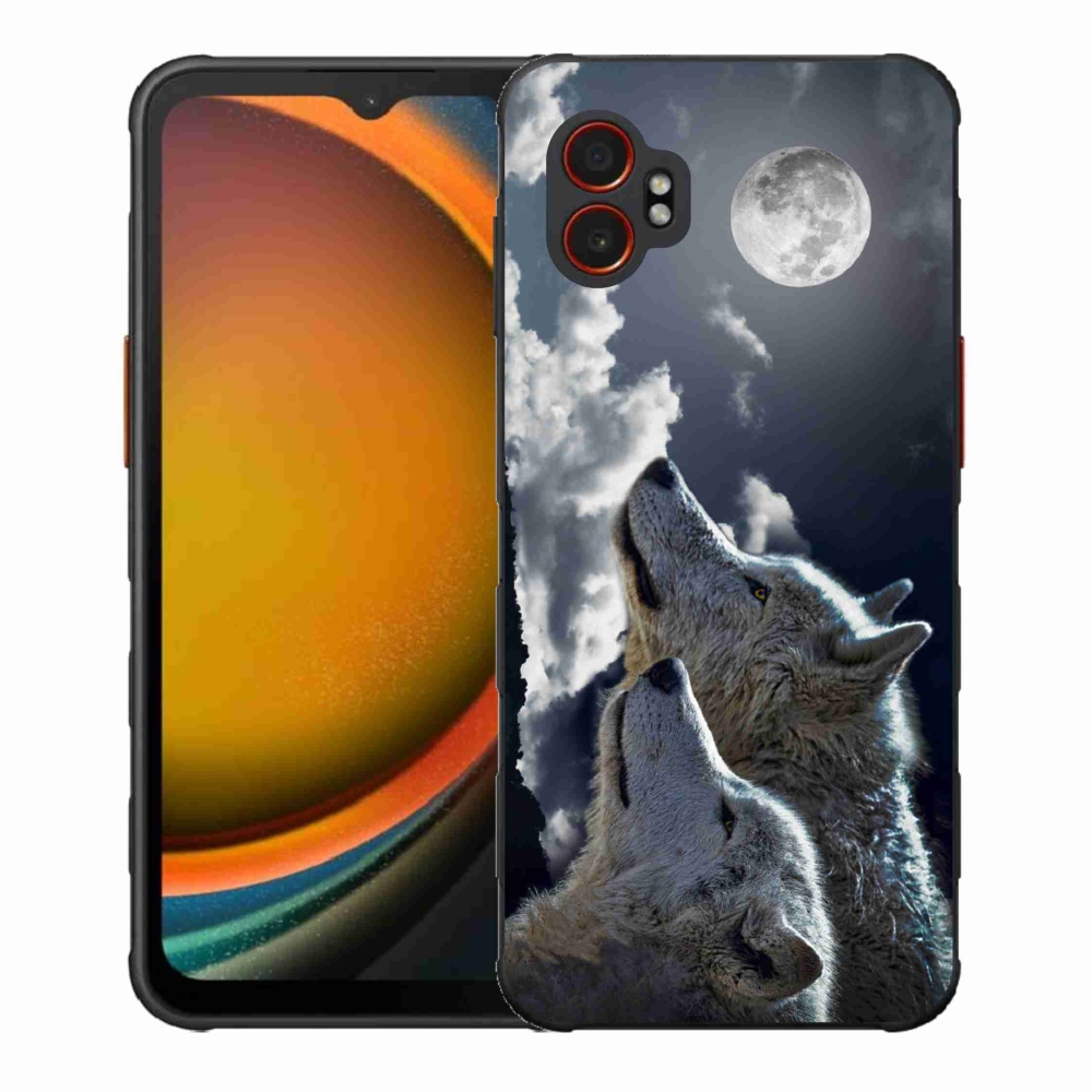 Zselés borítás mmCase Samsung Galaxy Xcover 7 Pro - farkasok